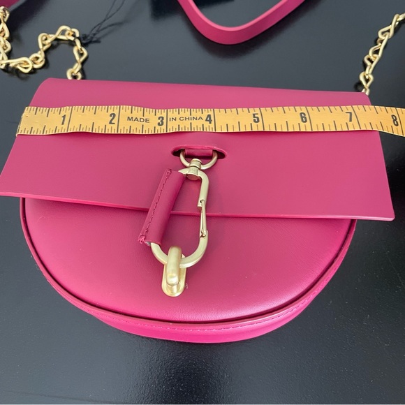 NWT Zac Posen Belay Mini Saddle Crossbody Bag in Orchid - Picture 11 of 14